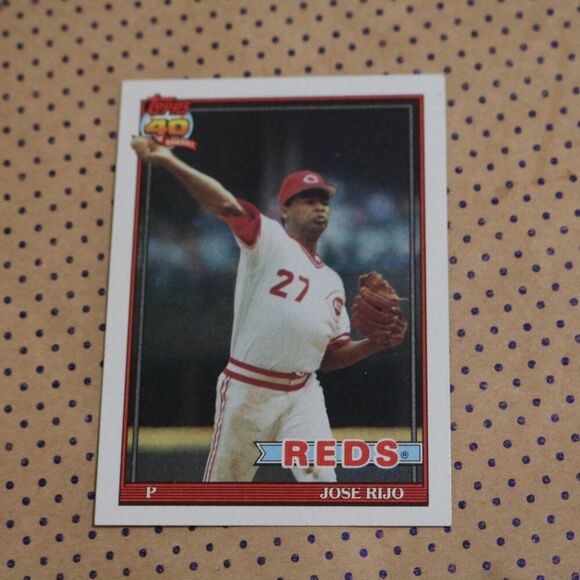 Jose Rijo #493 Baseball Card - Picture 1 of 2